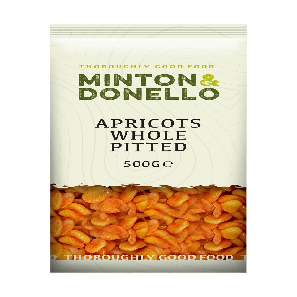 image 1 of Minton & Donello Whole Pitted Apricots 6 x 500g