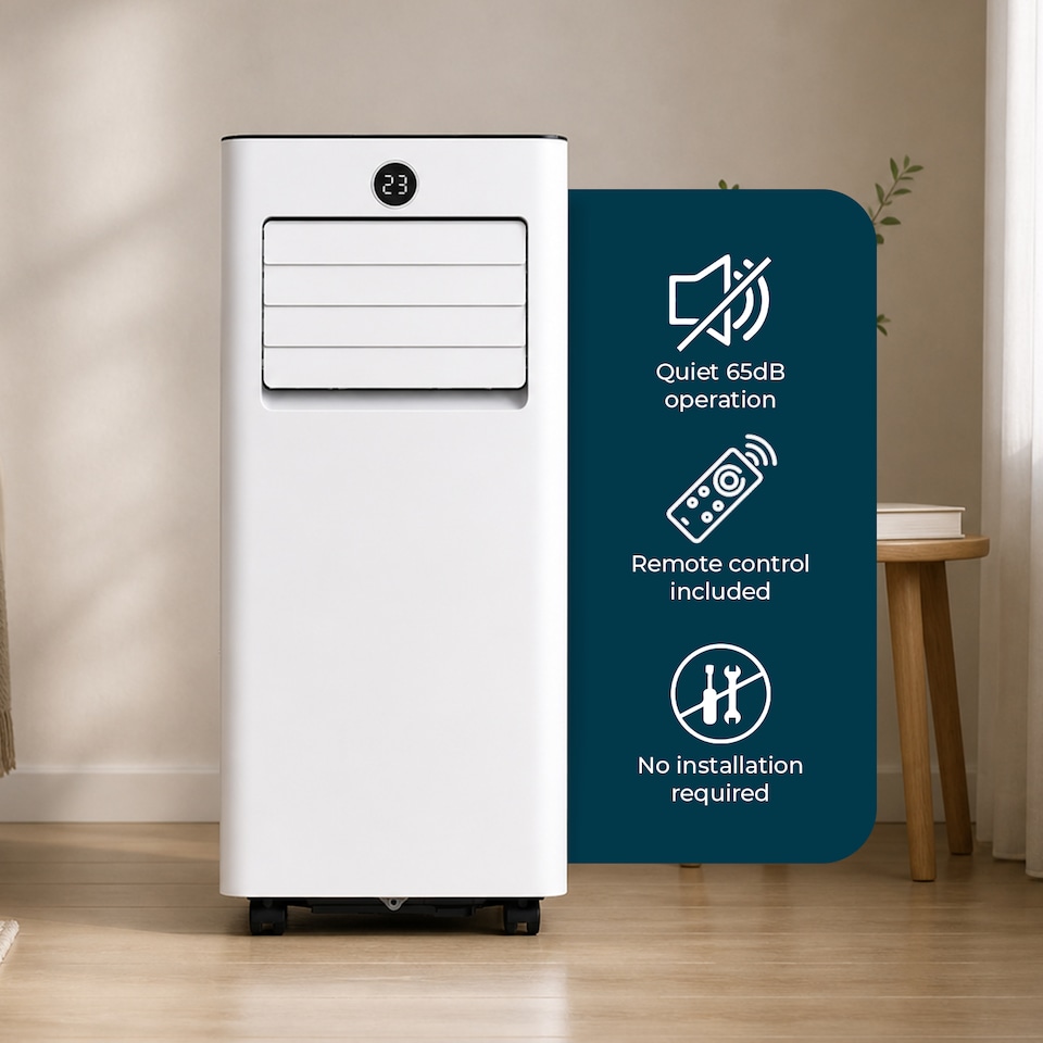 image 1 of JSH Portable 9000BTU Air Conditioner Aircon Fan Dehumidifier