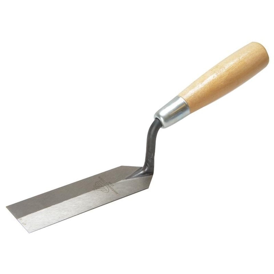 Marshalltown Margin Trowel, Wooden Handle - Multi Colour - 5 x 1.1/2in
