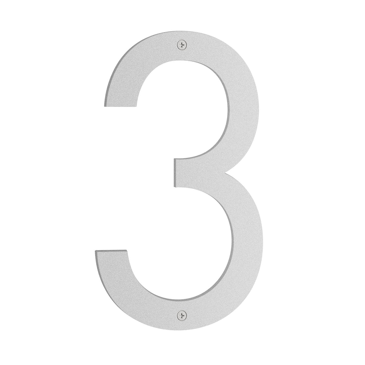 BESLAGSBODEN House Number 3 in Matt Grey NORDIC Series