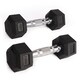 image 1 of Phoenix Fitness Pair of Hex Dumbbells - 2.5kg
