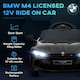 image 3 of AIYAPLAY 12V BMW M4 Licensed Kids Electric Car w/ Remote, Suspension, Black