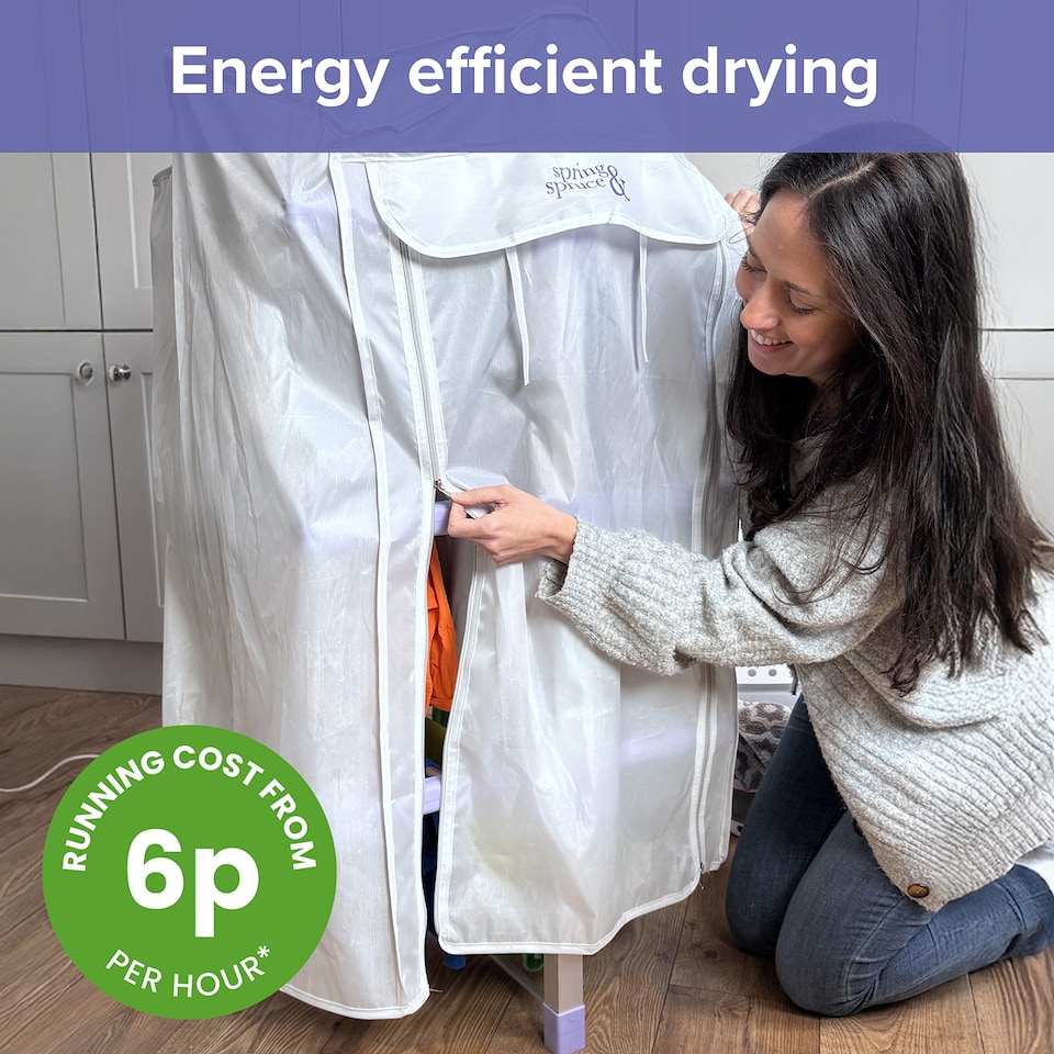 image 1 of Spring&Spruce Speedi Dry Compact Tower