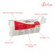 image 5 of Sew Easy Cotton/Polyester Wadding - White, Twin Size 182.9 x 228.6cm/ 72 x 90in, Soft, Durable, Washable