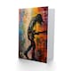 image 2 of Grunge Rock Music Guitarist Colourful Him Her Birthday Card