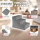 image 4 of Dog Steps Paw Path - staircase for dogs and cats | Grey | grey | 45 x 37 x 34,50 cm | 1