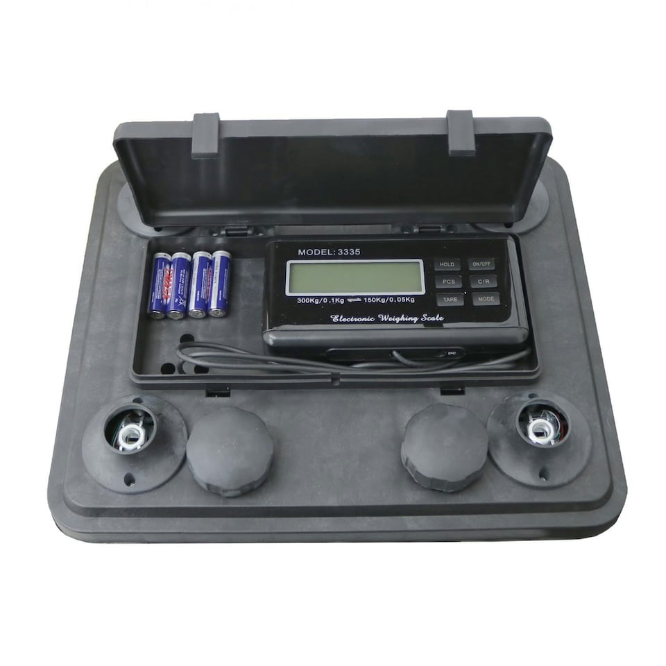 image 1 of Oypla Heavy Duty Digital Postal Parcel Scales Weighing 150kg/300kg