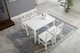 image 2 of Solid Wooden Kitchen Dining Table and 4 Chairs