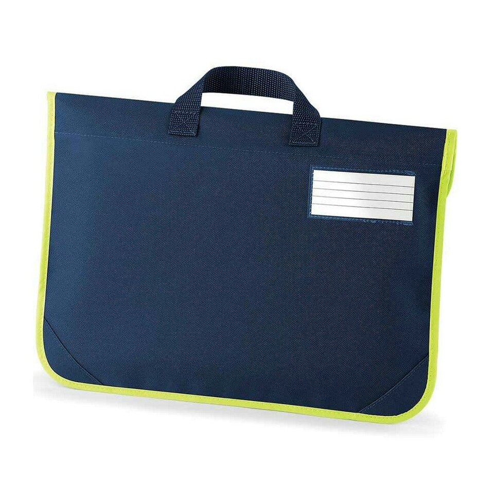 image 1 of Quadra Hi-Vis Book Bag - French Navy - One Size
