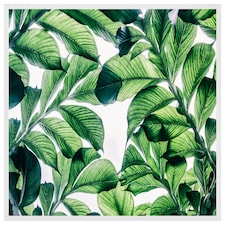 Tropical palm (Picutre Frame) White | M