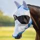 image 2 of Shires Ultra Pro Fly Mask White | Pony