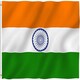 image 1 of India Flag 5x3ft With Eyelets Multi