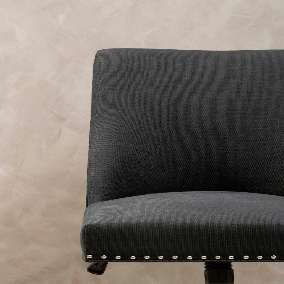 image 1 of Interiors by Premier Washington Black Home Office Chair Black