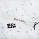 image 3 of Customisable Milestone Birthday White Paper Sash