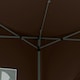 image 8 of Outsunny 3x3 m Pop Up Gazebo Party Tent Canopy Marquee with Storage Bag Coffee