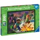 image 1 of Ravensburger Minecraft Monster Jigsaw Puzzle XXL 100 Piece for Ages 6+