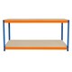image 1 of S-Rax 2 Tier Workbench - 180cm x 60cm x 90cm Orange