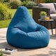 image 1 of Recliner Indoor Outdoor Bean Bag Teal Green Bean Bag Chair | Green | Teal Green | 1