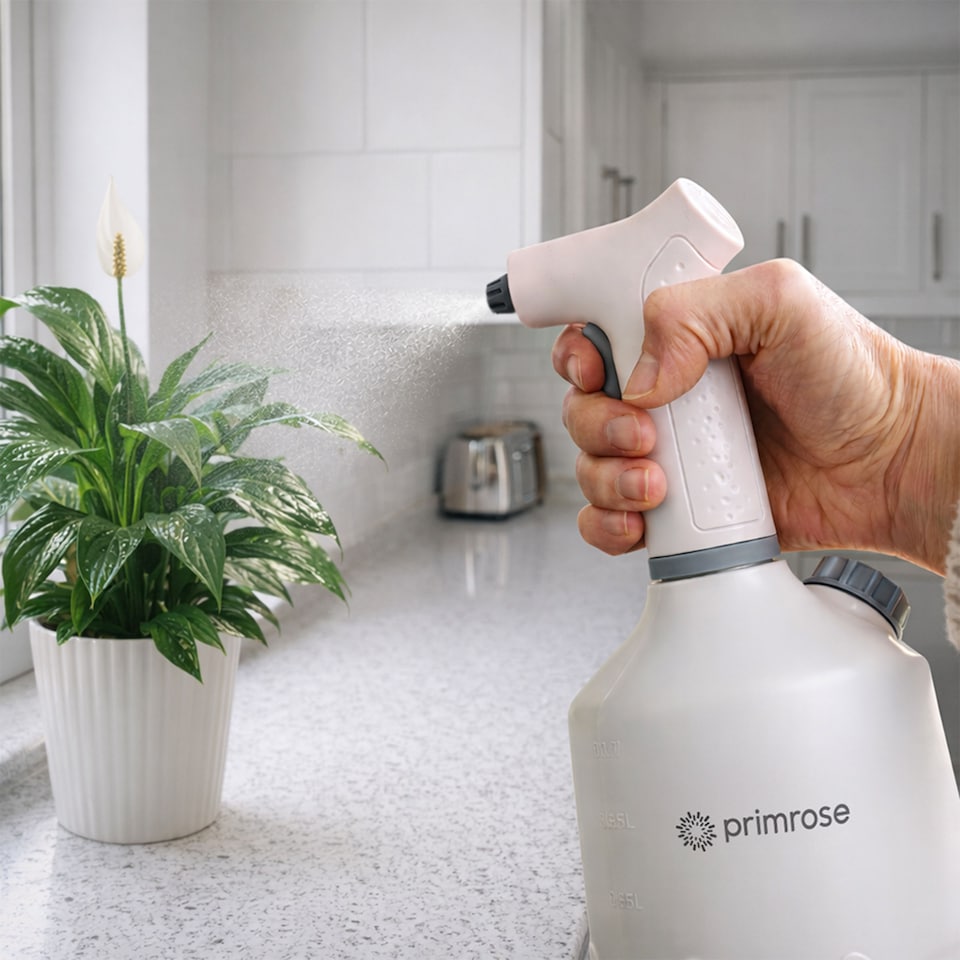 image 1 of Electric Automatic Trigger Plant Sprayer Garden Mister Watering Can