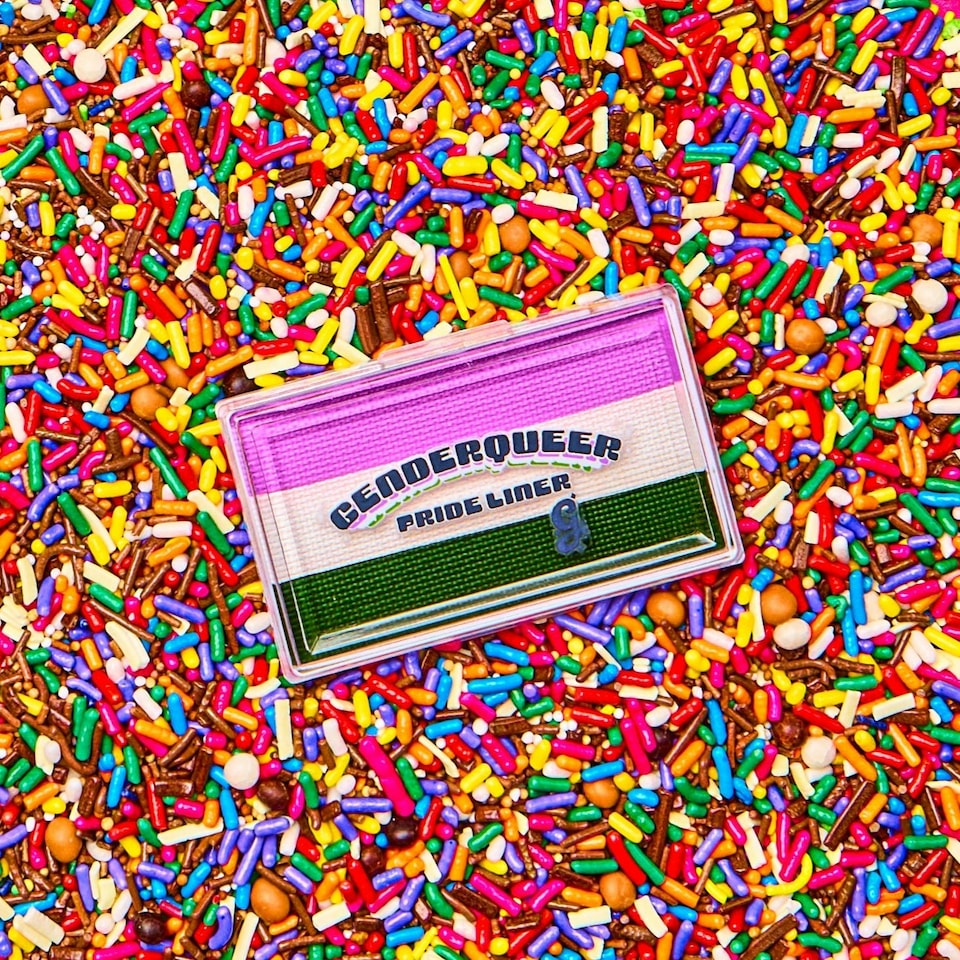 image 1 of Pride Liner - Genderqueer - Glisten Cosmetics Purple