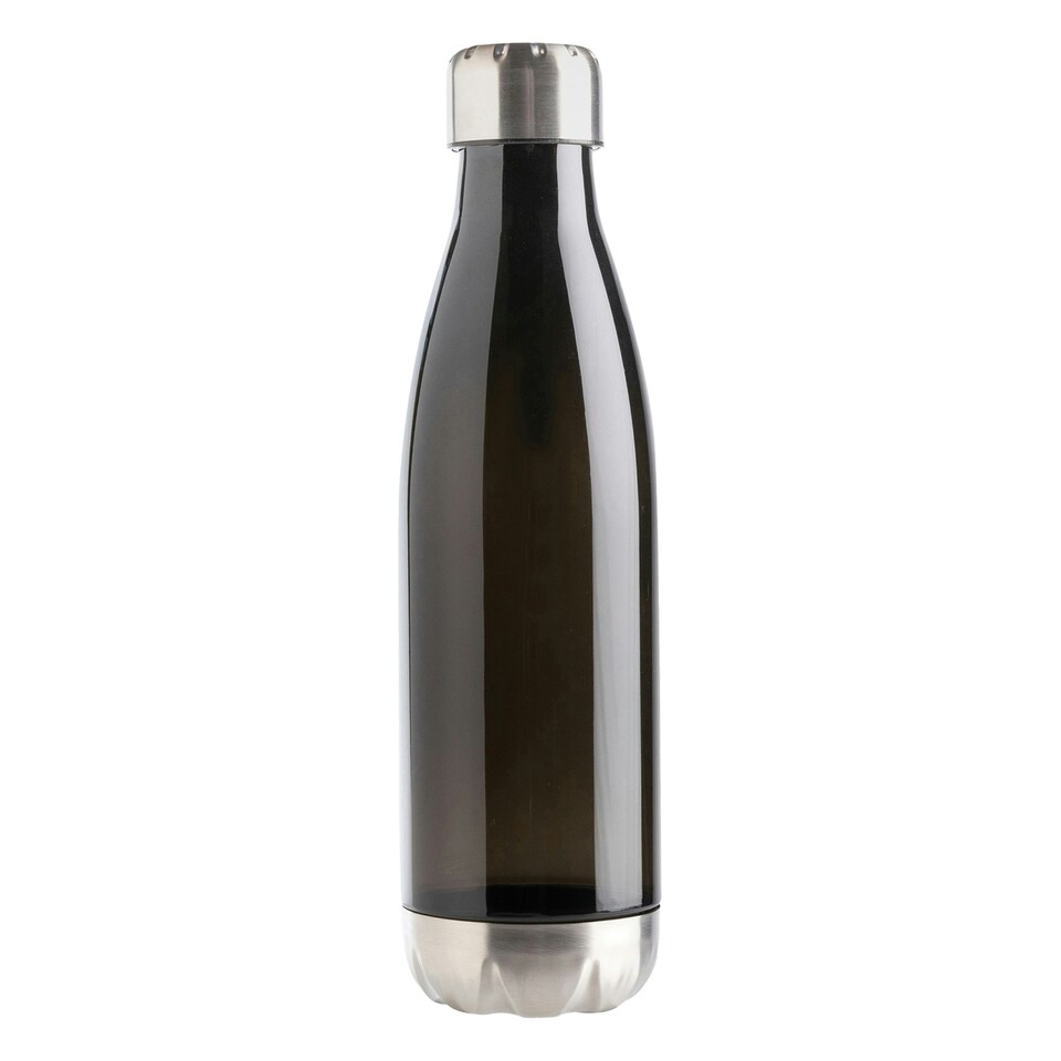 image 1 of XD Collection Stainless Steel 500ml Water Bottle - Black - One Size Black | One Size