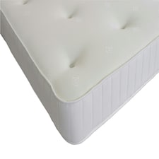 Hybrid Memory Foam & Spring Support Mattress - Responsive Body Support White | King