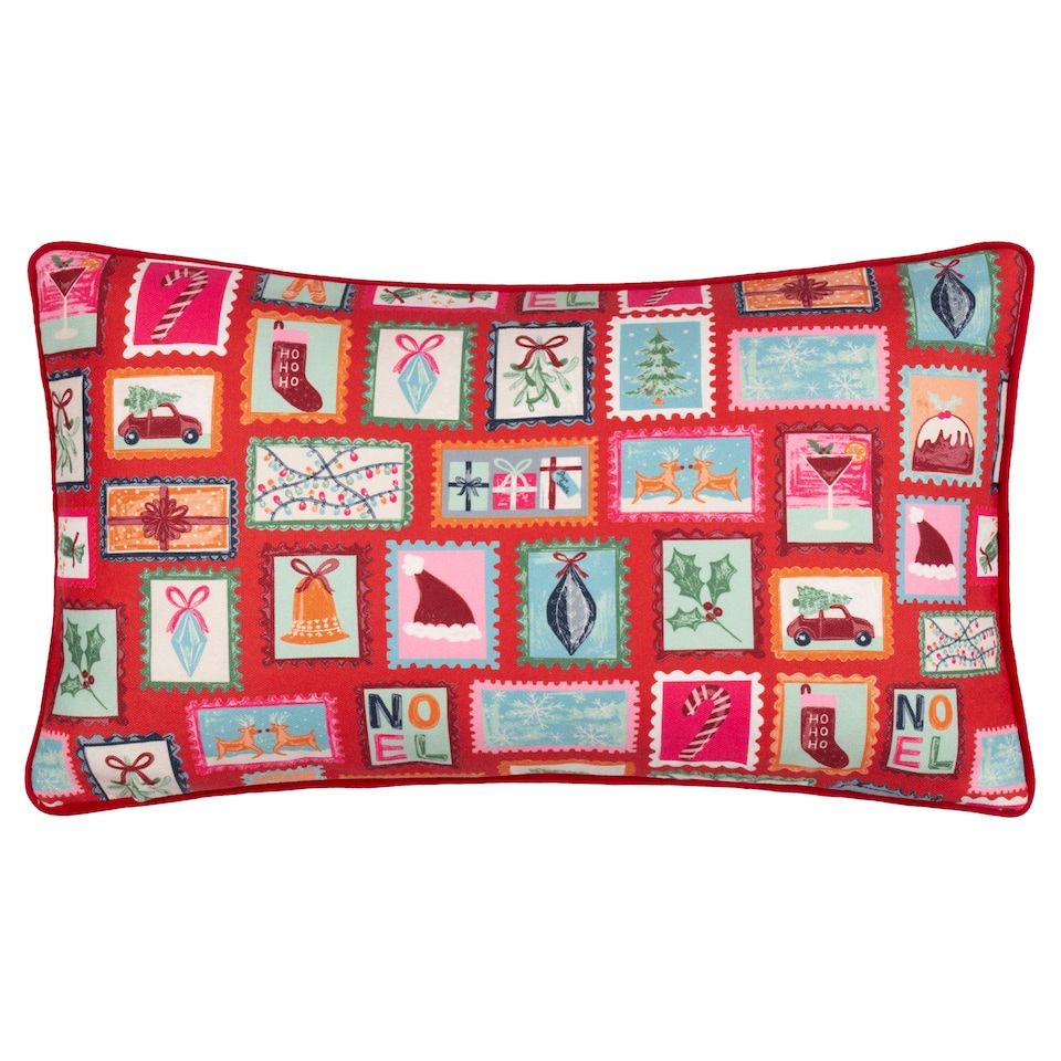 image 1 of Furn Dear Santa Reversible Christmas Cushion