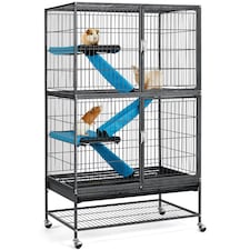 Yaheetech 137 cm Tall 2-Story Small Animal Cage