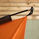image 8 of 115cm x 210cm Portable Pop up Sun Shade Beach Tent with Carry Handle | Orange | Orange