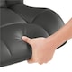 image 6 of Yaheetech Set of 2 Modern Faux Leather Swivel Bar Chair