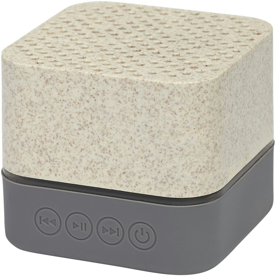 image 1 of Avenue Aira Wheat Straw Bluetooth Speaker - Beige - One Size