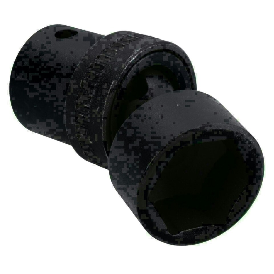 image 1 of 1/2in Drive Swivel Wobble Metric Shallow Impact Sockets 13 - 21mm 7pc 6 Sided