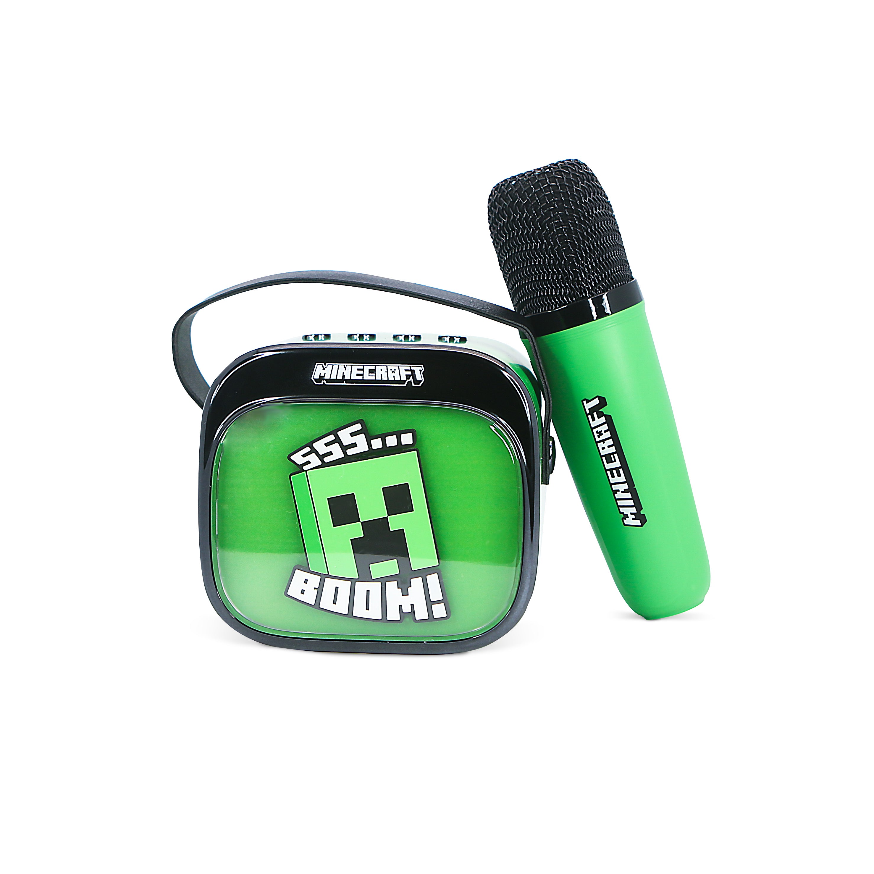 Telos MR テロス　マイク・ランケット 152cm ディレクショナル OTL Minecraft Popsing Led Light-Up Wireless Karaoke Speaker