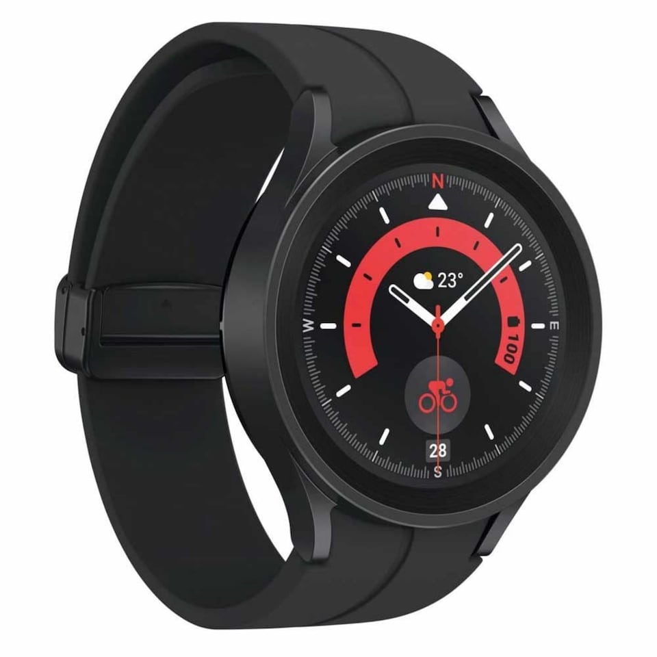 image 1 of Samsung Galaxy Watch5 Pro LTE 45mm Black Titanium - 4G GPS Smartwatch