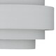 image 6 of Pair of Light Grey 5 Tier Light Shades | Grey | Large | 2