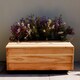 image 1 of Primrose Smarter Storage Bench Outdoor Garden Furniture Seat with 38L Planter