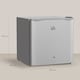 image 5 of HOMCOM 46 Litre Table Top Mini Fridge with Lock, Small Fridge with Ice Box, Reversible Door, Adjustable Temperature and Legs for Bedroom, Home, Office, Grey