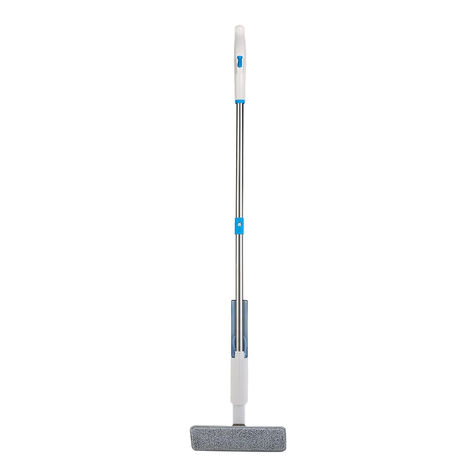 image 1 of Living and Home 2-in-1 Multifunctional Spray Mop & Window Squeegee Cleaner | White