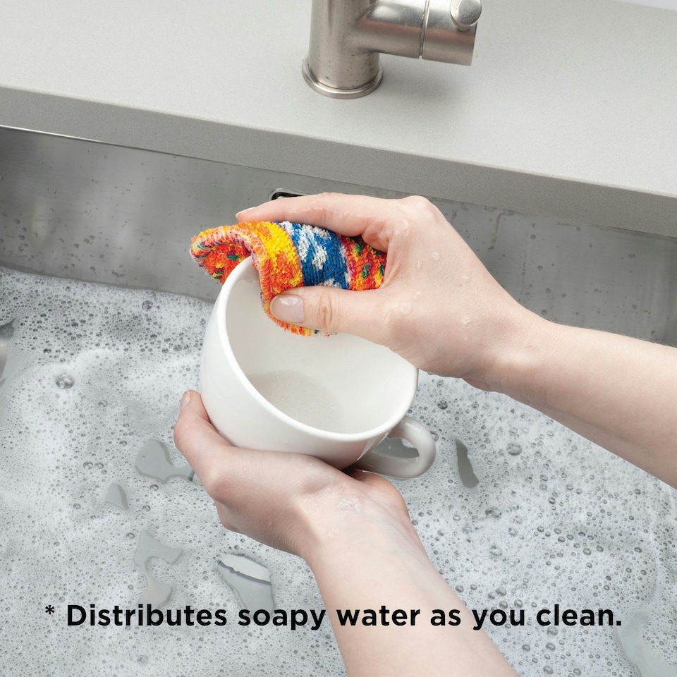 image 1 of Kilo Mini Super Scrubby, Eco Scouring Cloth Multi | Set of 4 | One size