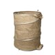 image 1 of True Products Natural Jute Pop-Up and Collapsible Garden Waste Bag 60cm x 45cm - 100ltr Brown