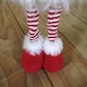 image 4 of 66cm Tall Christmas Gnome Gonk Nordic Decoration Red Patterned Hat Standing