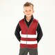 image 2 of SAFE-GUARD by Result Childrens/Kids Core Enhanced Hi-Vis Vest - Burgundy - 10-12 Years