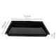 image 2 of SPARES2GO Small Baking Roasting Tray Grill Pan for Oven Cooker (355mm x 280mm)