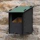 image 3 of Eco Robin Nest Box - Recycled LDPE Plastic/Wood - L17 x W17 x H26 cm Black | One Size