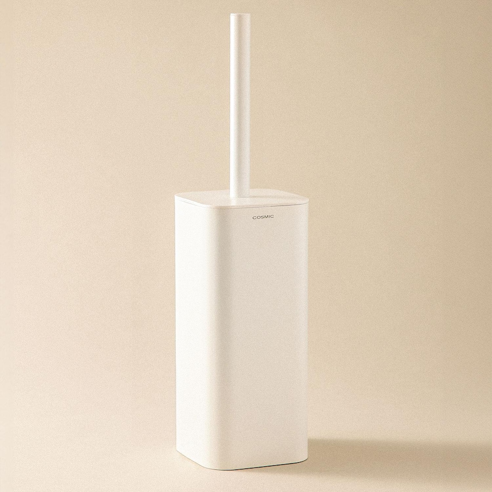 image 1 of COSMIC Toilet brush & holder, Matt white, NEA Collection