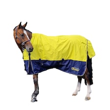 Whitaker Hornsea Horse Combo Neck Turnout Rug - Yellow - 6´ 6"