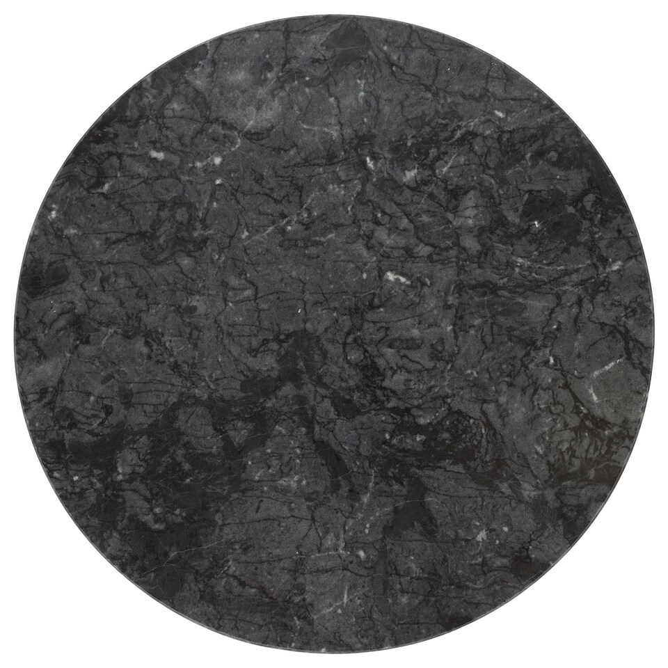 image 1 of Argon Tableware Round Marble Chopping Board - 30cm - Black | Black | Black