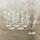 image 3 of 335ml Clear Footed Stemmed Beer Glasses Set of 6