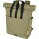 image 3 of Joey Roll Top Canvas 15L Laptop Backpack - Olive - One Size