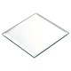image 1 of Mirror Candle Plate - Medium | White | Square | 1